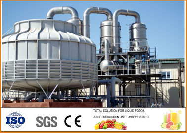 الصين SS304 900-1000 T / day معجون الطماطم تجهيز خط 1291.6kw الطاقة المزود