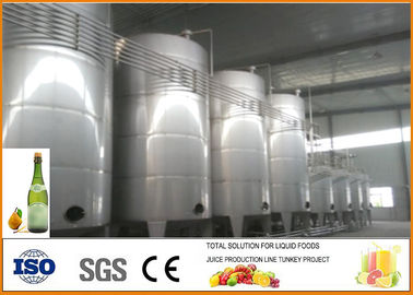 الصين SS304 معدات تخمير النبيذ الكمثرى الطازج 220 فولت / 380 فولت ضمان لمدة سنة المزود