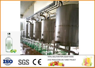 الصين 200T / Year خط إنتاج معدات تخمير النبيذ البرقوق الأخضر المزود